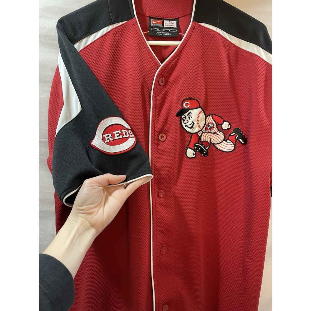 Ken Griffey Jr MLB Cincinnati Reds Jersey#3 Genuine Merchandise - Picture 8 of 15